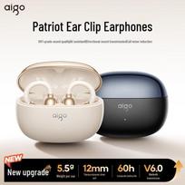 aigo CA88 AI Open-Ear Ear-Clip Bluetooth Headset CA08 Professional AI Assistant + Immersive Sound