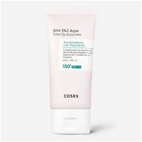 COSRX Aloe 54.2 Aqua Tone-Up Sunscreen SPF50+ PA++++ Brightening Sun Cream 50ml 1 Pack (50ml)
