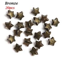 Dekoracija Lėlių namelis Miniatiūrinės Metalinės Sagtys Drabužių Siuvimo Sagtis Pasidaryk pats Lėlės Drabužiai Mini Sagos 20pcs sidabras