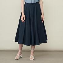 Bcbg Tuck Pleats Skirt B6m5s237 Navy (55)/55
