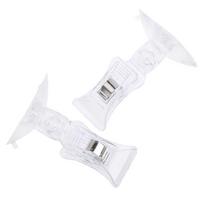 Card Holder Car Ticket Clip Auto Clip Sucker Clamp Fixing Clip Suction Cup Clip Auto Fasteners 2Pcs