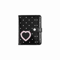 Glossy Black M5 Binder Cover Aesthetic Mini Planner Jacket Polka Dot Casing  Memo Taking juoda