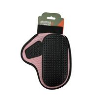 Pet Hair Remover Glove Pet Fur Removal, cat Petting Gloves, Lint Cleaning, Bathing and Massage Gloves Order with One Click (Pink,92613) rožinė