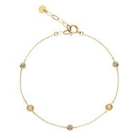 K10YG Color Stone Bracelet AJVB4099LSOP [Vendome Aoyama] [Official]