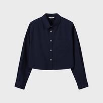 Top Ten Women'S) Poplin Crop Shirt_Msf2Wc2501 Lm/85
