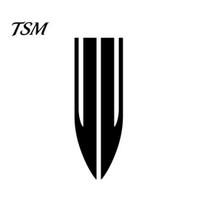 Auto Hood Vinyl Sticker Wrap 2Pcs Decal Long Lasting Exquisite Workmanship Eco-friendly Stripe Cover Sports for Automobile Car Body juoda
