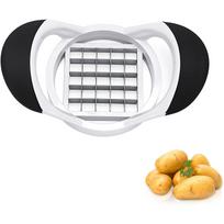 Handheld potato dicer, potato fries cutter, French fry cutter, multifunctional stainless steel carrot and vegetable slicer