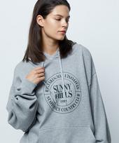 Step Only Sunny Hills Logo Hoodie (Melange Grey) Melange Grey/1 (Medium)