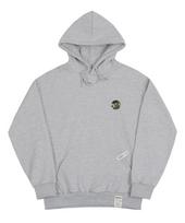 Graver [Unisex] Small Camo Dot Smile Hoodie_Gray Grey/Xl