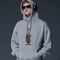 One Hundred Percent Ohp X Moai Perfect Assassin Basic Heavy Hood Black/Xl