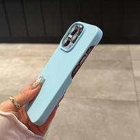 Simple Solid Color Without Borders for IPhone16promax Mobile Phone Case Liquid Silicone Apple 15 Anti Fall Soft Case iPhone16promax