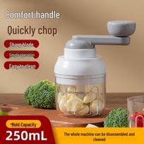 Electric & Manual Garlic Chopper: Masher, Cutter, Mincer, Crusher, Hand Crank Paste Maker balta