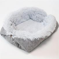 Cat Litter Pet Cushion Dual-purpose Kennel Cat Pad Plush Cat Mattress Pet Litter Autumn and Winter Litter Pad Cat Hammock Pets M pilka