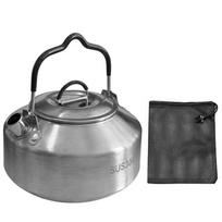 Stainless Steels Outdoor Hiking Kettles Pot Cookware Camping Kettles Stovetop Whistling Teapot Camp Teas Coffee Pot 1
