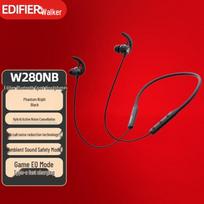 Edifier W280NB Bluetooth Kaklo laido ANC Ausinės juoda