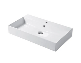 Praustuvas Kame SOLE, SS800460MW, 80 cm, Balta matinė