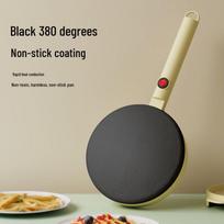Electric Crepe & Pancake Maker for Home - Versatile Machine for Spring Rolls, Baking, and More