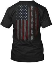 Blaser Family American Flag Tee T-Shirt Made in the USA Size S to 5XL 3XL
