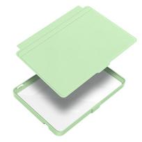 Auto Wake/Sleep Case Magnetic Snap-on Protective Shell Detachable Split Design e-Reader Cover for KOBO Clara Color/2E/BW 6 inch šviesiai žalios spalvos