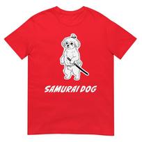 Samurai Maltese Funny Katana Warrior Dog TShirt S