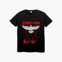 2026 System Of A Down Band TShirt Rock Music Streetwear Tees Unisex Unisex Short Sleeve Crew Neck Tee Loose Casual Fashion Top L