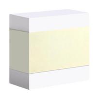 Wear-resistant Stick Notes Notes, 4x4in Self-Stick Cube Pads, 400 Refrigerator Door Sheets/Pad Adhesive Memo Pads for Office, School, Home Large balta
