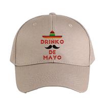 drinko de mayo Mexican Holiday Caps Summer Adult Baseball Cap Adjustable with Curved Brim Duckbill Hat Protection Sun Hats Adjustable