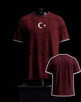2026 m. Turkijos Specialusis Leidimas Gerbėjų Marškinėliai Lengvi, Kvėpuojantys, Greitai Džiūstantys Sportiniai Drabužiai Vyriški Marškinėliai Treniruotėms ir Laisvalaikiui XXS black