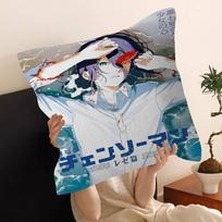 CChainsaw Man The Movie Reze Arc Pillow Gift Home Office Decoration Bedroom Sofa Car Cushion Cover Case 45x45 30x30cm