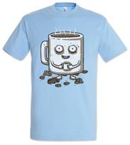 Coffee Mug T-Shirt Caffeine Computer Fun Geek Nerd Science Scientist S