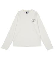 Edible Let Mini-Edi Printed Long Sleeve T-Shirt White/L