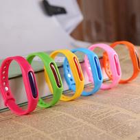 Bracelet 4 Pack, Deet-Free Wristbands for Outdoor, Assorted Colors One Size