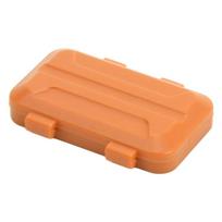 Plastic RC Car Tool Box Hard Case Organizer for Axial SCX24 1/24 RC Car Hardware Tool Storage oranžinė