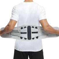 Scientific Orthopedic Recovery Therapy Waist Trainer Belt Breathable Weight Lifting Lower Back Support Brace for Women Men S sidabras