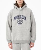 Moz Moz Laurel Oversized Fleece-Lined Hoodie Melange Melange/3