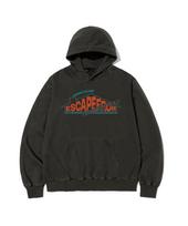 Escape From Chimney Home Print Pigment Hoodie Charcoal M