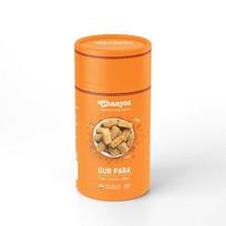 Chaayos Gur Para (450g Pack) | Chai Time Snack | Ready to Eat Gur Para Snacks | Mini Gur Para | Indian Namkeen Nashta | Traditional Indian Snacks