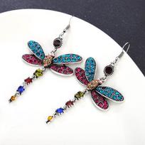 Colorful Mosaic Geometry  Temperament Young Female Party Wedding Accessories