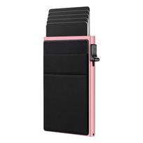 Slim RFID Anti-Theft Aluminum Card Holder Wallet