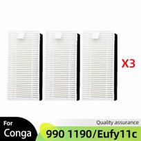For Cecotec Conga Excellence 990 Conga 1190, Eufy RoboVac 11 11C, Ecovacs N79S Spare Parts Main Side Brush Hepa Filter Accessory