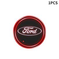 Naujas 2026 m. automobilio lipdukas Fordui 1/2 vnt. Automobilio USB įkroviklis Šviečianti puodelio padėkliukas Interjero atmosferos lemputė Ford Focus 2 3 mondeo mk3