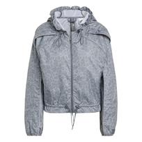 Adidas Stella McCartney Collaboration Printed Waterproof Windbreaker Running Jacket Women jackets KB4640 S