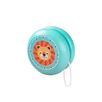 Kids Yoyo Toy with String Colorful Cartoon Trick Yoyo Responsive Ball Reflexing Auto Return Wooden
