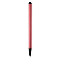 Double-ended Stylus Pen High Precision Sensitive Anti-slip Universal Mobile Phone Tablet Resistive Capacitive Screen Stylus Tablet Accessories raudona