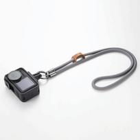 Anti-Loss Action Camera Lanyard Adjustable Portable Camera Cord Wrist Strap Camera Neck Strap for DJI Osmo Action 5 Pro / 4 / 3 pilka