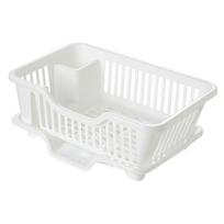 Draining Dish Rack with Drain Tray Prevents Water Accumulation Rack Large Partitioned Storage Organizer for S balta
