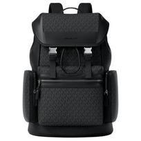 MICHAEL KORS Jet Set Logo Jetpack Coated Canvas and Polyester (Polyester) Backpack Men's Black juoda