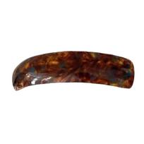 Personalized Elliptical Acetate Hair Clip Geometric Arc Spring Clip Korean Style Headwear Large Hairpin Female leopardo rašto spalva