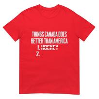 Things Canada Does Better Than America 1 Hockey 2 Funny Tshirt S