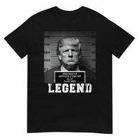 Trump 2024 Mugshot President Legend TShirt S